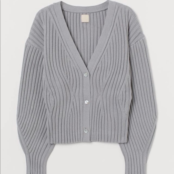 H & M Rib Knit Cardigan - Picture 1 of 2